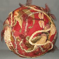 Heritage Cranberry Sphere Heritage Cranberry Sphere